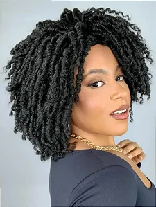 Peruca Kieza Dreads Preta