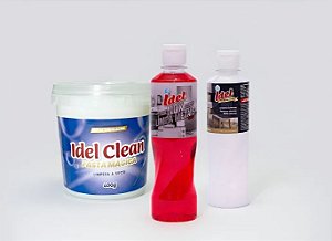 Kit Super Brilho Idel Casa Limpeza E Brilho Limpa Lustra +++
