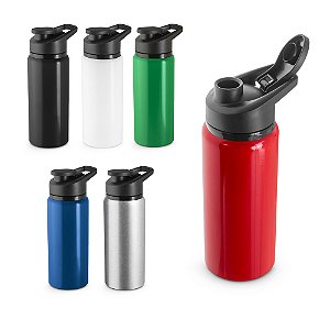 Squeeze Esportiva em Alumínio 100% Reciclado - 660 mL. Mínimo 50 unidades.