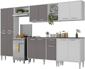 Cozinha Completa c/Armário e Balcão Xangai Jazz Multimóveis