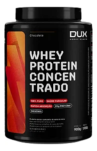 Whey Protein Concentrado - Pote 900G - DUX