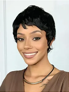 Peruca Humana Antonelle Curta