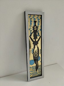 Quadro Emoldurado Mulher africana