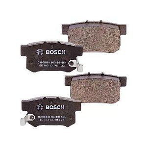 Pastilha De Freio Traseiro Civic 1.6 G6 Civic 1.8 2.0 G8 G9