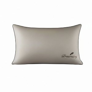 Travesseiro Macio Premium Dreamting Elegance Satin - Ergonômico Anti Stress Borda Detalhada