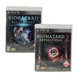 Biohazard Revelations 1 E 2 Ps3 Combo (resident Evil) Jp
