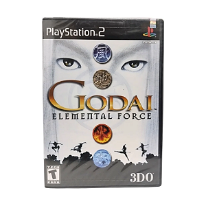 Godai Elemental Force 3do Playstation 2 Novo