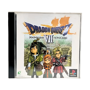 Ps1 - Dragon Quest 7 (Dragon Warrior 7 japonês) Original Ps1