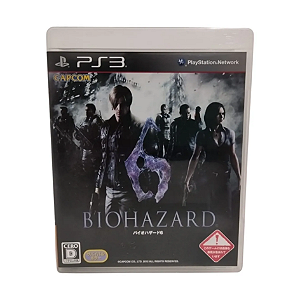 Ps3 Biohazard 6 Original Japonês (pt/br) Resident Evil