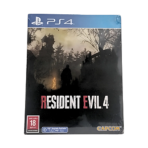 Resident Evil 4 Remake Steelbook Edition Ps4 Árabe