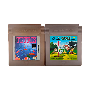 Tetris Americano Gol. Japonês - Game Boy Físico
