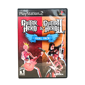 Guitar Hero & Guitar Hero 2 Dual Pack Original Usado - Ps2