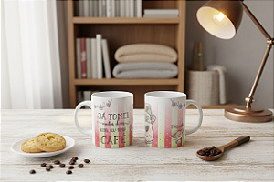 Caneca Personalizada - Já Tomei Muitas Dores Agora vou Tomar Café