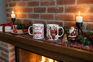 Caneca Personalizada - O Melhor do Natal é Estar em Família
