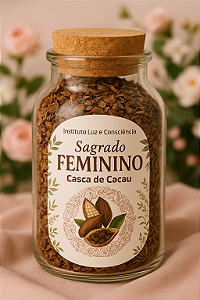 Banho energético Casca de Cacau Desidratada (Theobroma cacao)