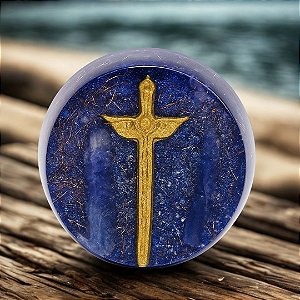 Orgonite de Bolso com Espada de São Miguel - Proteção