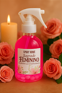 Home Spray de Quartzo Rosa- Amor