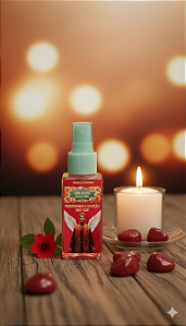 🌟 Spray Terapêutico do Arcanjo Uriel – Paz, Amor e Devoção Divina