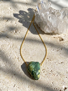 Amuleto com Jade Nefrita