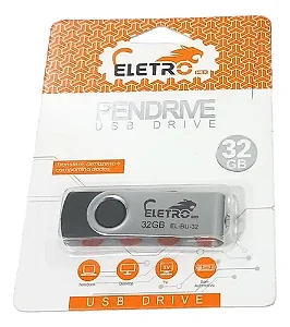 Pendrive Portátil USB 2.0 32GB - EL-BU-32