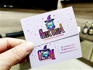 Cartão de Visita Verniz Localizado (UV)