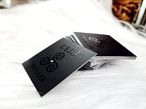 Mini Cartão de Visita Verniz Localizado