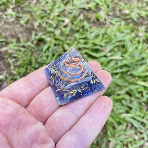 Mini Orgonite Portal Azul