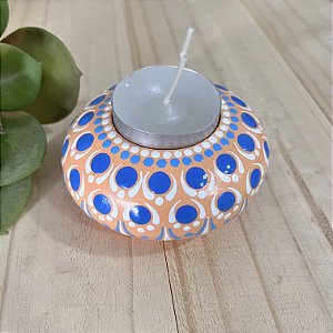 Porta-vela Equilíbrio Vital