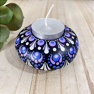 Porta-vela Serenidade Intuitiva