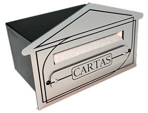 Caixa Correio 4N Embutir e Grade - Custo Benefício