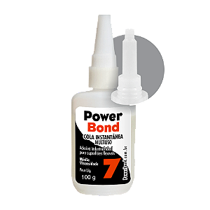 Cola Instantânea POWER BOND 100g Profissional Seca Rápido - KIT 1 Und