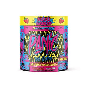 Panic Pré Workout Morango 300g Adaptogen