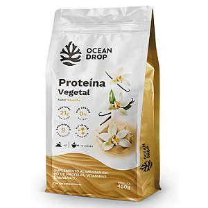 Proteína Vegetal Baunilha 450g Ocean Drop
