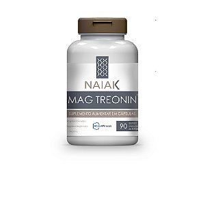 Magnésio Treonin 90 Cápsulas Naiak