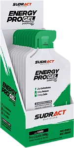 Energy Pro Gel 10 sachês de 30g - Sudract Nutrition limão