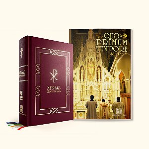 [PRÉ-VENDA] Combo Missa de Sempre (Missal Quotidiano + Bula)
