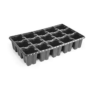 Bandeja 15 Células para mudas cultivo Kit Com 10 Unidades