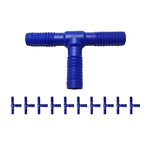 Conector Te Triplo 1 Polegada Agrojet 10 Unidades