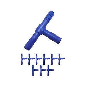 Conector Te Triplo 3/8 Agrojet 10 Unidades