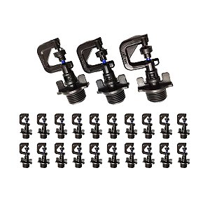 Microaspersor Bailarina Saida Dupla Rosca 1/2 20 unidades