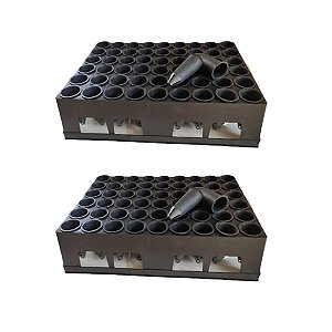 108 Tubetes de 290ml + 2 Bandejas com furos