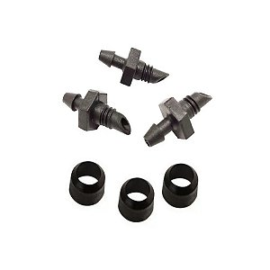 Conector Ad-1 Microtubo 50 unidades + 50 Anilha Irrigação