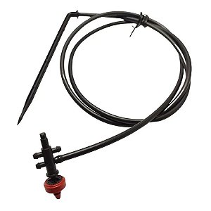 Kit Irrigação Gotejamento Flecha 2lh Para 60 Vasos Netafim