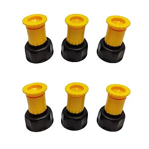 Aspersor Vazão Progressiva Cabeça 6 Unidades Irrigação