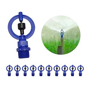 Aspersor P5 Rosca Externa 3/4 Agrojet Irrigação 10 Unidades