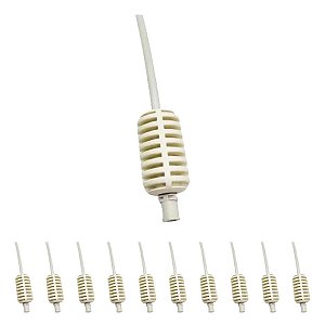 Microtubo Sspe 4x6.5 30cm com estabilizador mach/fem 10 unid