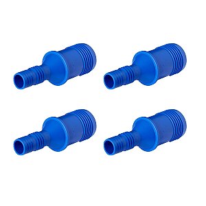Conector União Redução 2 X 1 Polegada 4 Unidades Agrojet