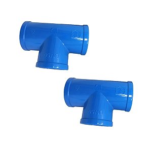 Te Soldável 50mm Pn 80 Pti Irrigação 2 Unidades