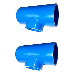 Conexão Te Redução Rosca 50mm X 1.1/2 Amanco 2 undades