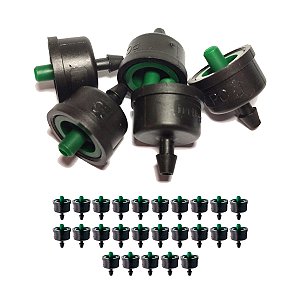 Gotejador Botao Pc Idrop 4,0 L/h Irritec 25 Unid Irrigação